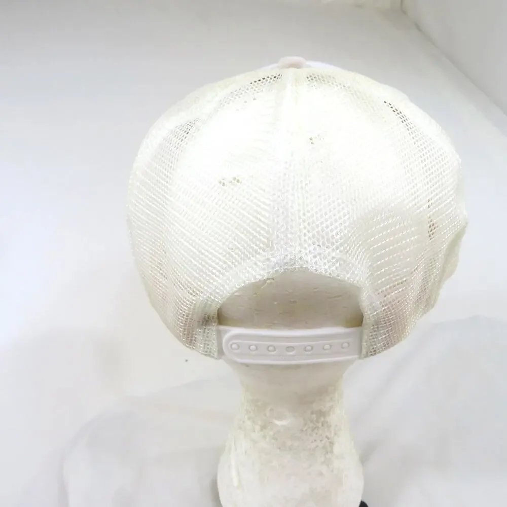 Mopar Dodge Cap Hat Golf Rope Trucker White Adjustable Snapback Nissun